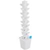 panfudongk Sistema idroponico a torre idroponica per interni ed esterni, sistema di coltivazione idroponica con 45 siti di piante, serbatoio dell'acqua, 20 l, verticale per fiori e ortaggi