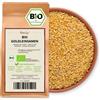 Kamelur Semi di lino d'oro biologico, interamente provenienti dall'agricoltura dell'UE (2,5 kg), semi di lino biologici, oro senza additivi
