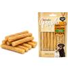 Flamingo Snack per cani - Bastoncini per cani - Hapki Bastoncino con pollo & pomodoro - Ricco di vitamine - 85 g - Flamingo