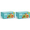 Edgard & Cooper Edgard Cooper Cibo umido per cani, Adulti, Multipack (Pollo/Agnello, 4 x 300g), umido cani, carne fresca e ingredienti naturali, senza cereali, senza zuccheri aggiunti (Confezione da 2)
