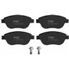 TRW GDB1464 Pastiglie Freno Set di 4 para Citroen C3 I (FC_, FN_) 2002-2013 Assale anteriore e Altri Veicoli