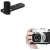 JJC Impugnatura in metallo compatibile con Fujifilm GFX100RF, tipo Arca a sgancio rapido, impugnatura compatibile con Peak Design Capture Camera Clip V3, migliora la sensazione a mano