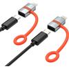 HOYULLI Adattatore USB C femmina a Lightning maschio (confezione da 2) per iPhone 14 13 12 13 12 Pro Max Lighting Type C Cable Converter Adapter Charger Adaptador Charging Connector for IPad Tipo