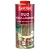 Syntilor Olio Mobili da Giardino Speciale Teck e Legni esotici 1L Syntilor