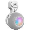 honecumi homepod - Mini supporto da parete per HomePod, mini supporto da parete, gestione dei cavi, salvaspazio, supporto da parete per Homepod, mini assistente vocale, elegante bianco