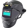 Weytoll Maschera di saldatura a energia solare, maschera per saldare a vista grande, maschera per casco di saldatura con oscuramento automatico per la protezione del viso degli occhi