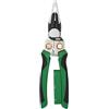 Generic Pinza spellafili elettrica 8 in 1 con tester di tensione integrato, pinze per crimpatura e spellafili in acciaio ad alto tenore di carbonio con impugnatura ergonomica comoda per elettricisti e