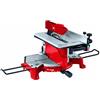 Einhell TC-MS 2513 T Troncatrice con piano superiore (230-240 V, 1800 W, giri al min. 4500, lama Ø250 x ø30 - 36 denti, taglio TRONCATRICE max 130 x 75 mm, taglio BANCO SEGA max 75 mm)