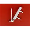 FTF - Fenstertechnik Winkhaus - Cuscinetto angolare per finestre e porte del balcone, composto da FL.K ed ESV (laccato bianco)