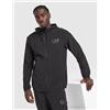 EA7 Emporio Armani Mens EA7 Emporio Armani Felpa con Cappuccio Full Zip Ventus - Nero, nero