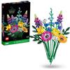 LEGO Botanicals Bouquet Fiori Selvatici Finti con Papaveri e Lavanda Artificiali - Idee Regalo per Uomo o Donna da Collezione - Decorazione di Casa Fai da Te - Hobby Creativi per Adulti - 10313