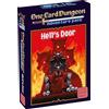 LITTLE ROCKET GAMES ONE CARD DUNGEON Adventure Pack: HELL'S DOOR, Espansione Gioco da Tavolo, in Italiano e Inglese, Little Rocket Games
