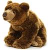Uni-Toys - Orso bruno grande, seduto - 43 cm (lunghezza) - Orso peluche - peluche
