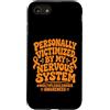 Funny Multiple Sclerosis Tees Custodia per iPhone SE (2020) / 7/8 MS Warrior Consapevolezza Sclerosi Multipla