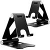 Zivacate [2 Pezzi ] Zivacate Supporti per Telefono Scrivania [Pieghevole & Regolabile], Porta Cellulare Portatile Compatibile con iPhone 15, 14, 13 Pro Max, Tutti i Cellulari da 4''-7.9''