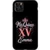 Mis Quince Emma Tees Custodia per iPhone 11 Pro Max Mis Quince Emma 15 Quinceanera Messicano Compleanno XV Festa