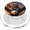 MericaLife Koala Koala on Bald Eagle Bandiera Americana Occhiali USA PopSockets PopGrip per MagSafe