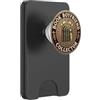 Burgundy Book Reader Bookish Popper Co Burgundy Bookish Dark Romance Romantasy Book Reading PopSockets PopWallet per MagSafe