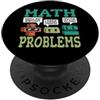 Magliette e regali divertenti per insegn Simboli dei problemi matematici Divertente il meme PopSockets PopGrip Adesivo