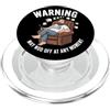 Funny Fathers Day Designs Divertente pigro sonno scherzo uomini papà padre zio zob PopSockets PopGrip per MagSafe