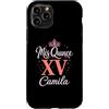 Mis Quince Camila Tees Custodia per iPhone 11 Pro Mis Quince Camila 15 Quinceanera Messicano Compleanno XV Festa