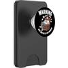 Funny Fathers Day Designs Divertente pigro sonno scherzo uomini papà padre zio zob PopSockets PopWallet per MagSafe