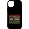 Juneteenth Heritage Apparel Custodia per iPhone 14 Plus Juneteenth African Pattern Freedom Day Celebration