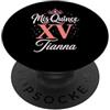 Mis Quince Tianna Tees Mis Quince Tianna 15 Quinceanera Messicano Compleanno XV Festa PopSockets PopGrip Adesivo