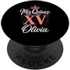 Mis Quince Olivia Tees Mis Quince Olivia 15 Quinceanera Messicano Compleanno XV Festa PopSockets PopGrip Adesivo