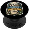 Jimbeels Cloud Tracker Notebook meteo umorismo PopSockets PopGrip Adesivo