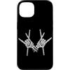 Vintage Skeleton Drummer Rock Band Conce Custodia per iPhone 13 Scheletro batterista Suonare la batteria Rock Band Concerto Batteria