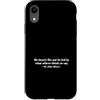 BOSCO SALESIAN PRINTS Custodia per iPhone XR Stampa Do Not Be Led by What Others Think St. John Bosco