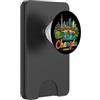 China Souvenir Gift Regalo disegnato a mano di punto di riferimento del souvenir di viaggio di Chengdu China PopSockets PopWallet per MagSafe