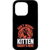 Alpha Wolf Don't Worry Kitten Custodia per iPhone 15 Pro Non preoccuparti, Kitten Daddy è qui, meme maschile Alpha Wolf