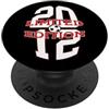COOL SOCCER DESIGNS AND OUTFITS Pallone da calcio 14 anni in edizione limitata 2012 per il 14° compleanno PopSockets PopGrip Adesivo