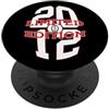 COOL FOOTBALL DESIGNS AND OUTFITS 14 ANNI EDIZIONE LIMITATA 2012 CALCIO 14° COMPLEANNO PopSockets PopGrip Adesivo