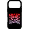 Crazy Bird Lady Apparel Custodia per iPhone 17 Pro Max Design originale Crazy Bird Lady