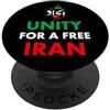 Woman Life Freedom Iran Unity For a Free Iran Unità per un Iran libero Persiano PopSockets PopGrip Adesivo