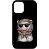 Vintage Retro Knitting Cute Lover Women Custodia per iPhone 12/12 Pro Opossum Street Cat Granny - Filato quadrato per uncinetto