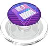 Retro PC Computer 80s Vaporwave Memorabi Vaporwave 80s Memorabilia Retro 3.5 Floppy Disc PopSockets PopGrip per MagSafe