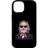 Vintage Retro Knitting Cute Lover Women Custodia per iPhone 14 Filato quadrato per uncinetto Charles Darwin Evolution Theory Granny