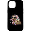 Vintage Retro Knitting Cute Lover Women Custodia per iPhone 15 Kiwi Bird Granny - Filato quadrato per uncinetto, per amanti dell'uncinetto