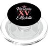 Mis Quince Michelle Tees Mis Quince Michelle 15 Quinceanera Messicano Compleanno XV Festa PopSockets PopGrip per MagSafe