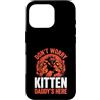 Alpha Wolf Don't Worry Kitten Custodia per iPhone 16 Pro Non preoccuparti, Kitten Daddy è qui, meme maschile Alpha Wolf