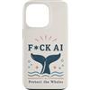Nature Before Bots Custodia per iPhone 13 Pro Umorismo retrò da attivista oceanico contro la protesta contro le balene