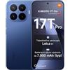 XIAOMI 17T Pro, Smartphone 12+512GB, Display Eye-Care 6,83 144Hz, Batteria Silicio-carbonio da 7000mAh (typ), Teleobiettivo Leica 5x, 100W HyperCharge, Deep Blue, Garanzia 2 anni+1 anno extra