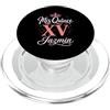 Mis Quince Jazmin Tees Mis Quince Jazmin 15 Quinceanera Messicano Compleanno XV Festa PopSockets PopGrip per MagSafe