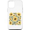 Vintage Boho Floral Wildflowers Graphic Custodia per iPhone 12/12 Pro Fiori Boho Vintage Floreale Fiori di campo Botanico Natura
