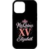 Mis Quince Elizabeth Tees Custodia per iPhone 12 Pro Max Mis Quince Elizabeth 15 Festa di compleanno messicana Quinceanera