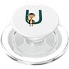 Timowo Studio Giraffa Diploma Lettera U Alfabeto Animale PopSockets PopGrip per MagSafe